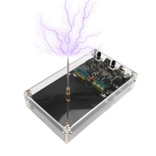 100-240V 50-60Hz MINI Small Bluetooth Music Tesla Coil Arc Plasma Loudspeaker