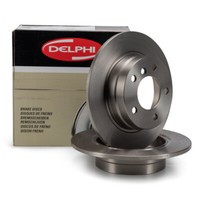 Delphi Bremsscheiben FüR BMW E36 316-325I 318/325Td E46 316I 318I 318D Hinten