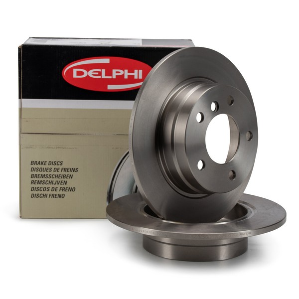 Delphi Bremsscheiben FüR BMW E36 316-325I 318/325Td E46 316I 318I 318D Hinten-image