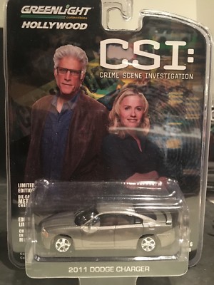 【限定版】GREENLIGHT CSI 2011 DODGE CHARGER GREENLIGHT HOLLYWOOD SERIES 6 CSI:LAS VEGAS 2011 DODGE CHARGER