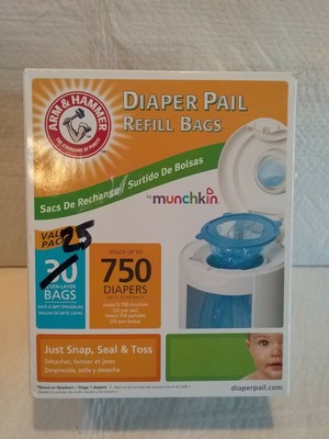 munchkin diaper pail refills