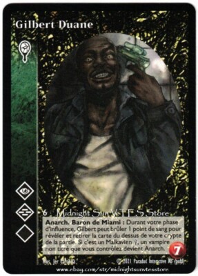 Gilbert Duane Malkavian French Promo V:TES VTES Vampire CCG