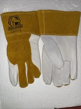 Revco Black Stallion GM1510 Goatskin MIG Welding Gloves with DragPatch - Large