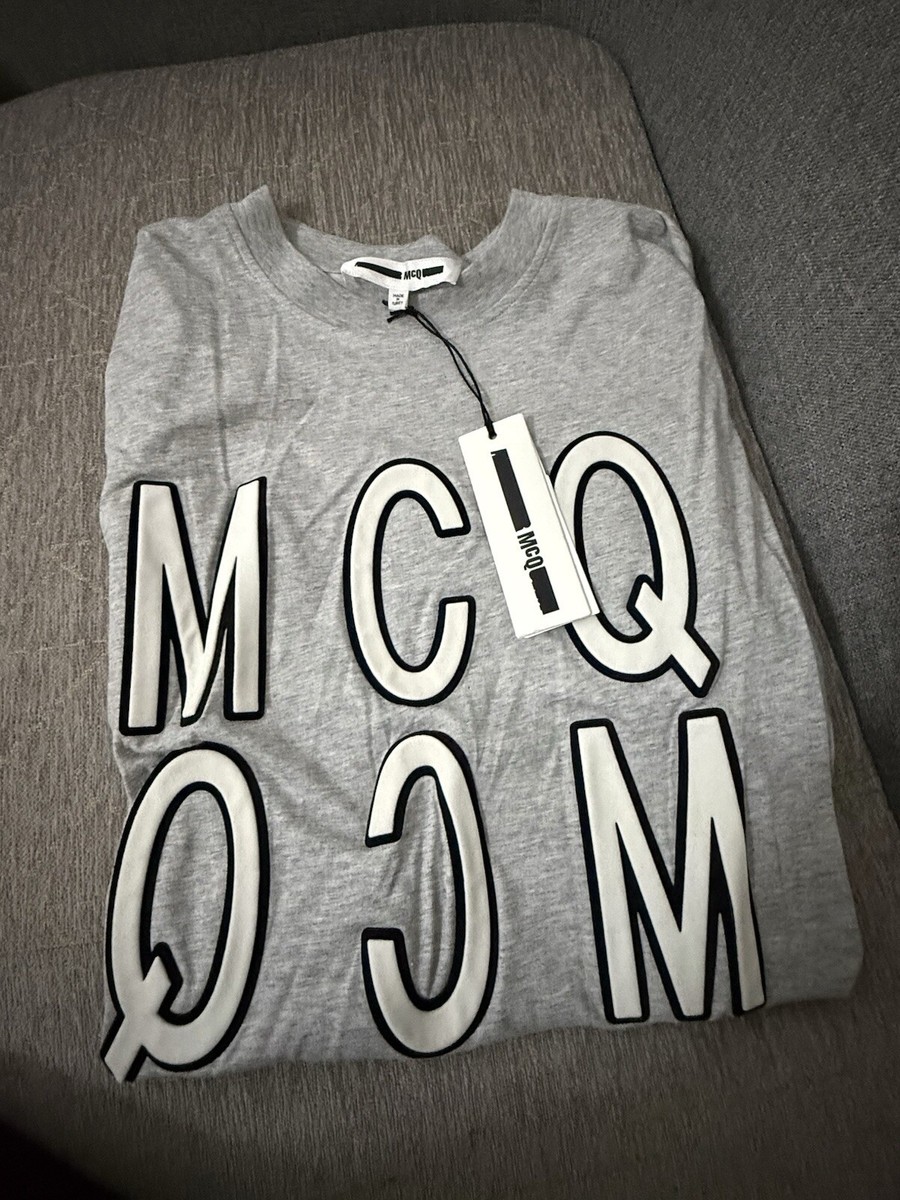 Mcqueen MCQ grey ladies t-shirt UK