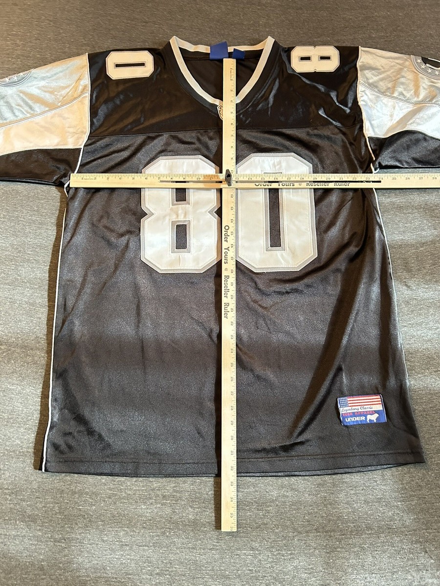 激レア Oakland underdog ゲームシャツ 80 黒 XL bboy Legendary Classic Oakland Football Jersey Men's Size 2XL Black