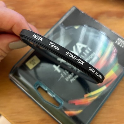 HOYA STAR 6X Filter – Für 6-strahlige Sterneneffekte Bei Fotos & Videos | ø72 Mm, Made In Japan