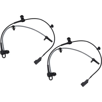 Pair Set of 2 ABS Speed Sensors Front Driver & Passenger Side Left Right for