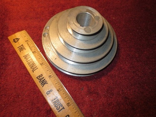 Delta Rockwell 15" Drill Press DP-512 Spindle Pulley 5-1/4" x .985 Bore 4 Grove