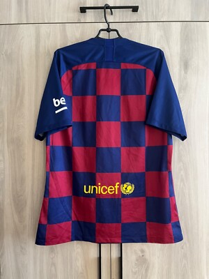 FC Barcelona 2019 2020 Home Player Issue Nike Dri-Fit Jersey