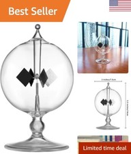 Clear Glass Radiometer - Solar Power Spinning Vanes for Physics Teaching