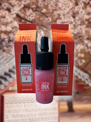 2 Pack Peripera Ink Lip Tint Water Pretty Orange Pink