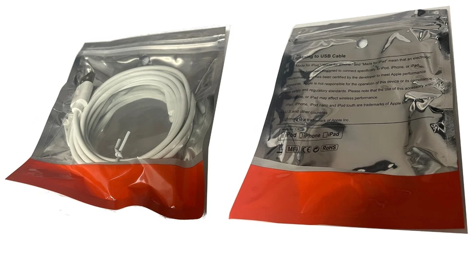 6ft MFI-Certified Sync Charger Cable for Apple iPad Mini 2 3 4 Air 2 Pro - Image 2 of 2