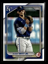 2024 Bowman Paper Bobby Witt Jr. Kansas City Royals #59  5 Card Lot