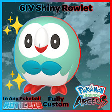 Starter ROWLET Alpha Max Stats / Pokemon Legends: Arceus 🚀Fast Pokémon Fast🚀