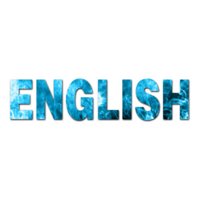 English - Class School - Decal Sticker - Multiple Patterns & Sizes - ebn2745
