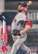 Matt Barnes 2020 Topps Series 1 #60 Boston Red Sox Baseball Card