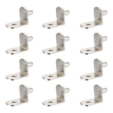 20pcs Shelf Support Studs Pegs Pins Plugs 5mm L-Shaped Cabinet Kitchen Bracket