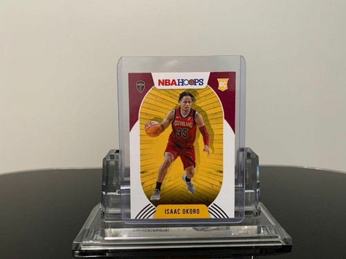 2020-21 Panini NBA Hoops - Isaac Okoro Rookie Card #224 Cleveland Cavaliers - Foto 7 di 12