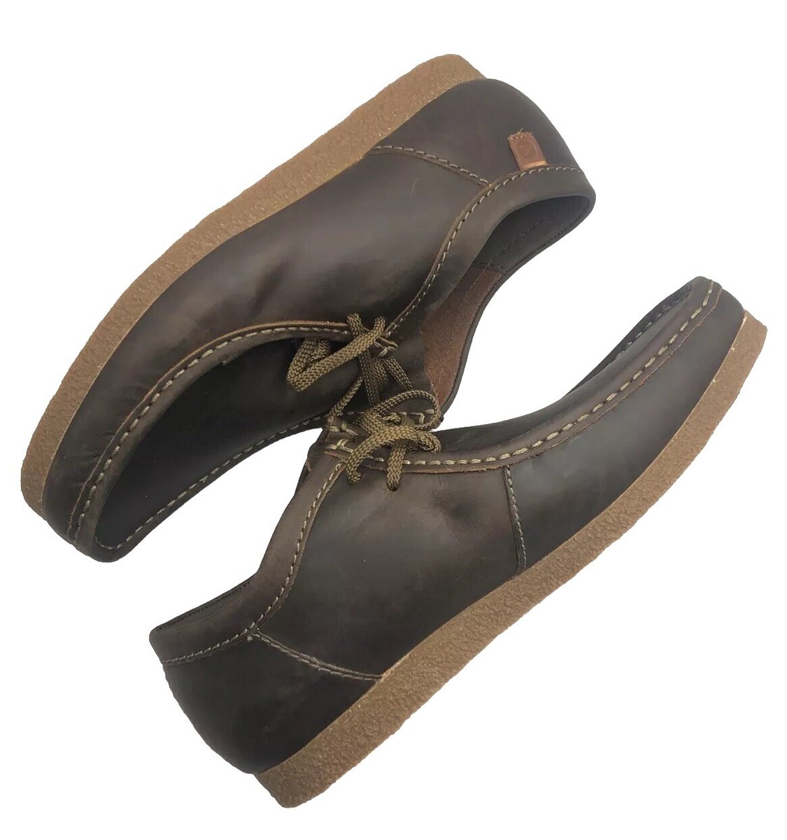 Clarks Shacre II Run Shoes Beeswax (Brown) Leather Mens Size  display picture 1