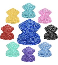 Whaline 9 Piece Magic Head Scarf Bandana Neck Gaiter