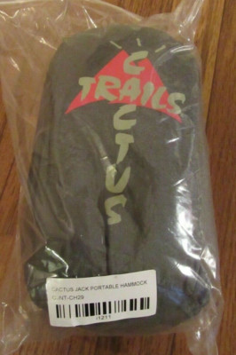 Cactus Jack Cactus Trails Portable Hammock Olive Brand New Travis Scott DS 