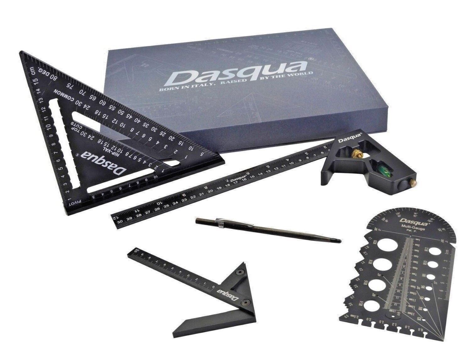 Dasqua Square Set Rafter, Centre & Combination Square, Gauge & Scriber ...