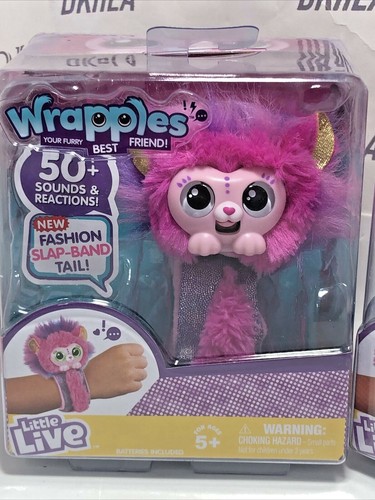 Little Live Wrapples "Zahara", Interaktywny przyjaciel, ponad 50 dźwięków i reakcji