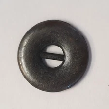 10PCS Metal Round Two Hole Flat Buttons Sewing Craft DIY 32L/20mm- C1008