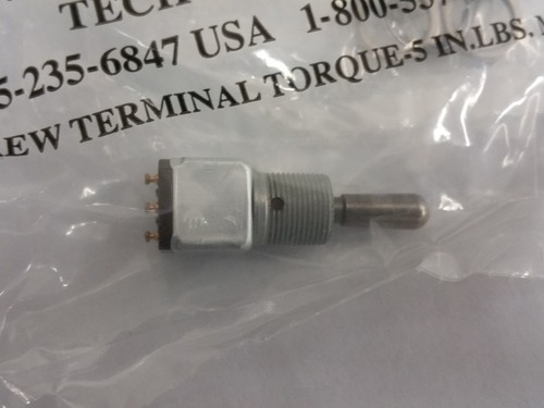 11TW1-1 Toggle Switch,SPDT,3 Conn.,On/Off/On HONEYWELL - Picture 2 of 3