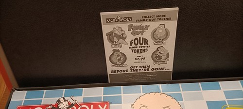 family guy monopoly collectors edition 2006 Hasbro Neu - Bild 7 von 11