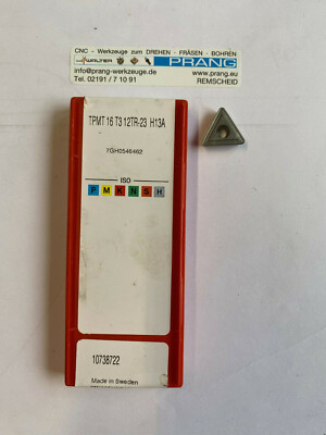 10 SANDVIK  TPMT16T312 TR-23  H 13 A......................................D/0905