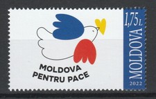 Moldova 2022 For Peace in Ukraine MNH stamp