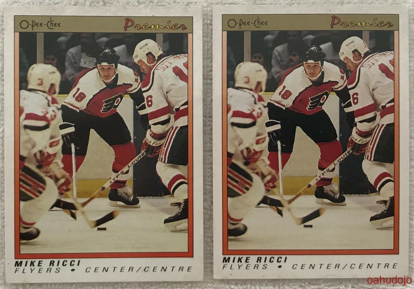1990-91 O-Pee-Chee Premier MIKE RICCI #96 ROOKIE Card Lot Philadelphia  Flyers | eBay