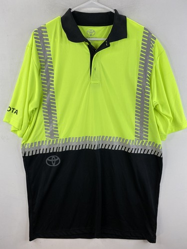 Genuine Toyota Polo Shirt Unisex XL Crew Employee Custom Design by Doc Neon - Picture 2 of 10