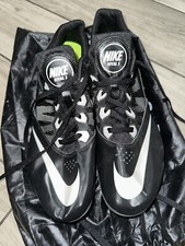 Nike Mens Zoom Rival S7 616313-001 Size 13 Black Track  Field Spike Racing Shoe