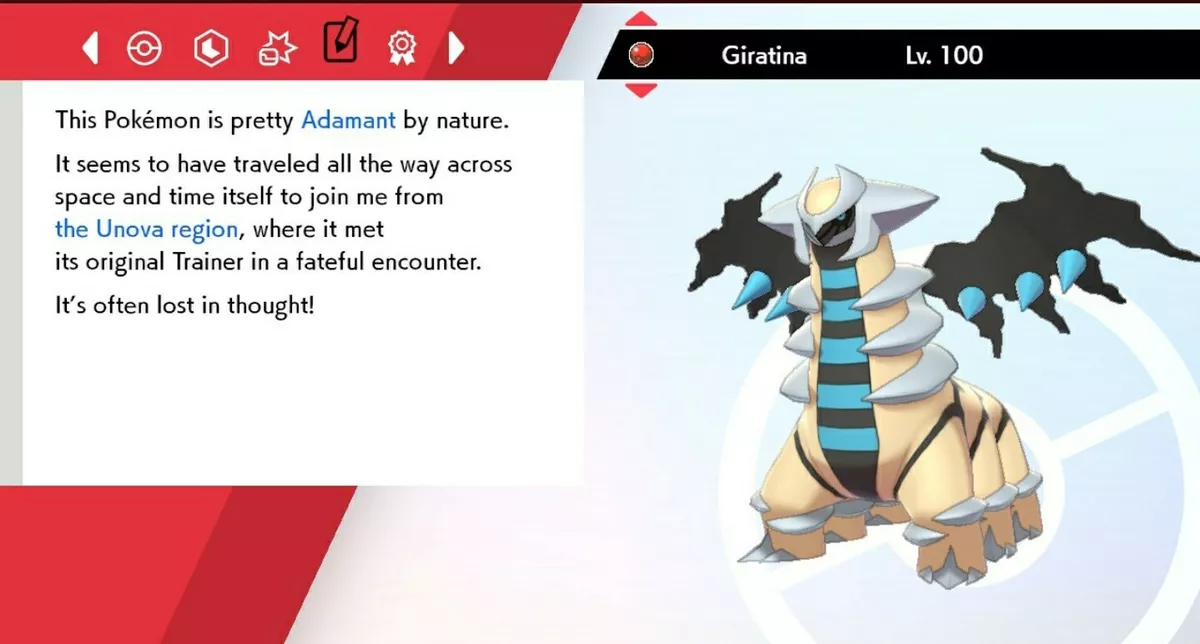 Gen4] I just got a full odds first encounter shiny Giratina whilst