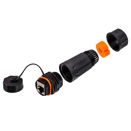 CAT.7 RJ45 Cat8 6a Netzwerkdose Stecker Keystone Verbinder LSA Anschluss BOX LAN - Afbeelding 68 van 123