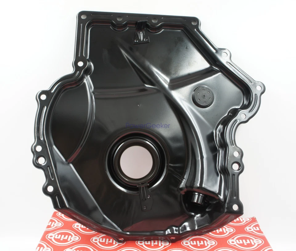 OEM Elring Lower Timing Cover 06K109210AG for VW Jetta GTi CC A4 A5 Q5 1.8T 2.0T Foto 2 de 4