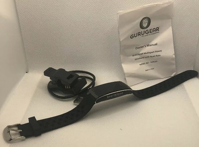 gurugear multisport fitness wristband with heart rate