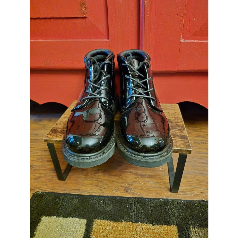 Rocky M 6 W 8 Vestido Couro Alto Brilho 5" Biqueira Macia Chukka Bota de Serviço FQ00500-8 - Imagem 4 de 4