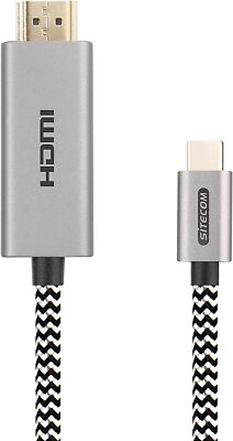 Sitecom CA-060 USB-C auf HDMI Adapter Kabel 2m Ultra HD 4K Stecker Buchse