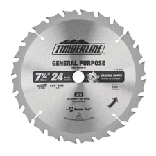 Pack of 3   TiLine  7 1/4 in. x 24-Tooth Framing Circular Saw Blade NEW