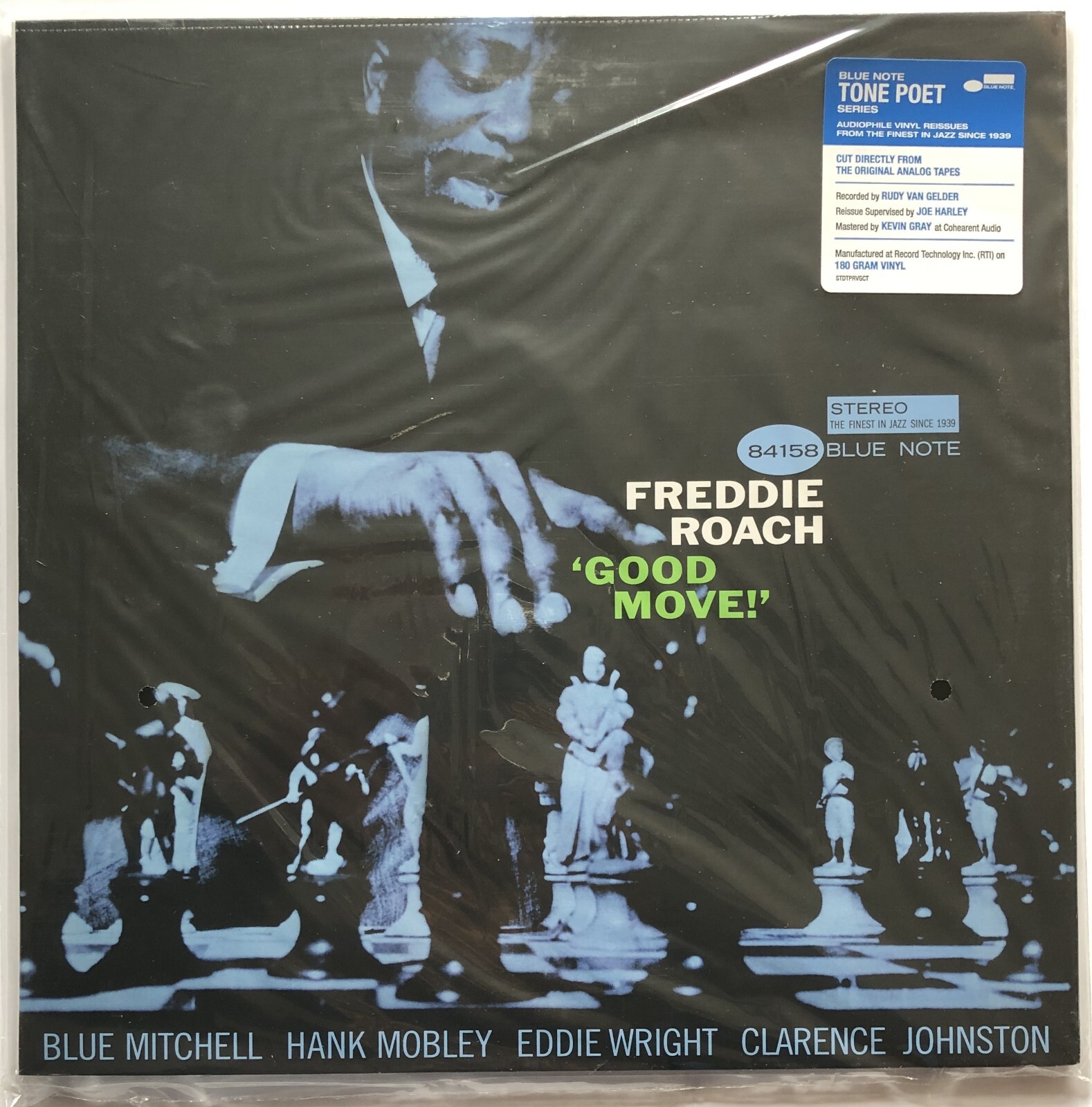 Freddie Roach Good Move Tone Poet Vinyl Record Reissue New Sealed 602455059734