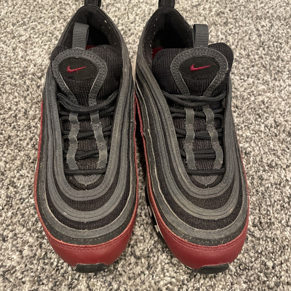 Youth Boys Nike Air Max 97 Black Size 5 Athletic Sneakers