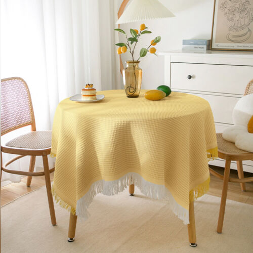 Round Square Tablecloth Table Cover Party Wedding Linen Colors Choose Size Color - Picture 5 of 26
