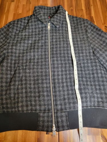 AllSaints Estrella Harris Tweed 100% Wool Mens Zip Jacket RRP £259 NEW XXL - Picture 15 of 18