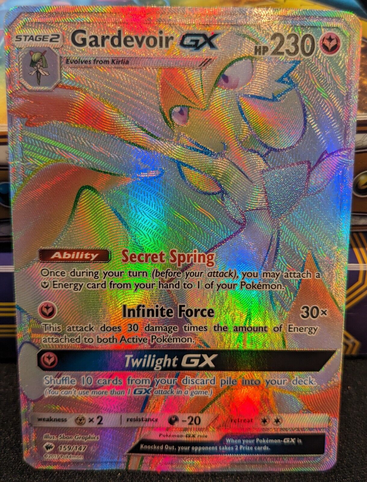 Gardevoir GX rainbow 😍 : r/pokemoncards