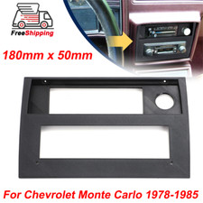 For 1978-1985 Chevy Monte Carlo Single Din Dash Radio Bezel Bracket 180mm X 50mm