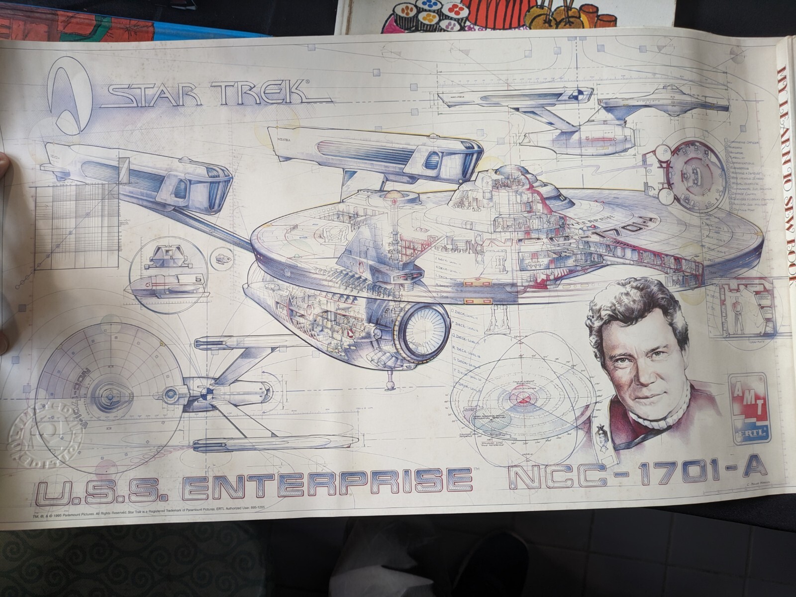 STAR TREK AMT ERTL USS ENTERPRISE 1701-A | Grelly UK