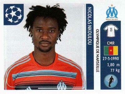Panini Sticker Champions League 2011/2012 Nr. 367 Nicolas Nkoulou Olympique De M